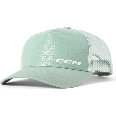 CCM We Are Hockey Meshback Trucker Iceberg Green