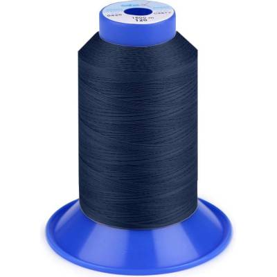Nitě elastické Sabaflex 120; 1500 m Varianta: 825 modrá pařížská, Balení: 1 ks