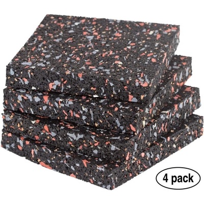 Walteco podložka antivibrační 100 x 100 mm 4 ks – Zboží Dáma