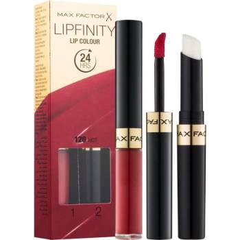 MAX Factor Lipfinity Lip Colour дълготрайно червило с балсам цвят 120 Hot 4, 2 гр