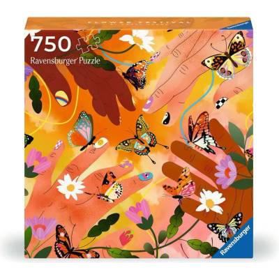 Ravensburger - Puzzle Art & Soul: Flower Festival - 750 piese