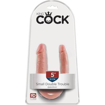 King Cock Dildo 12,7 cm telovej farby
