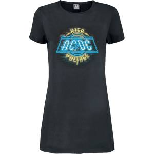 AMPLIFIED дамска рокля AC/DC - High Voltage Neon - AMPLIFIED - ZAVE776C07