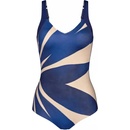 Triumph jednodielne plavky Summer Allure OP - světlá kombinace modré (M007)