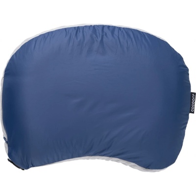 Cocoon Възглавница за пътуване Cocoon Air-Core Hood/Camp Pillow Pillow - Dark Indigo / Grey - размер 28 x 37 cm (557-0624-0111)