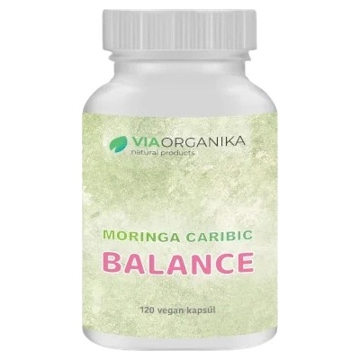 Via Organika Moringa caribic balance 120 kapsúl