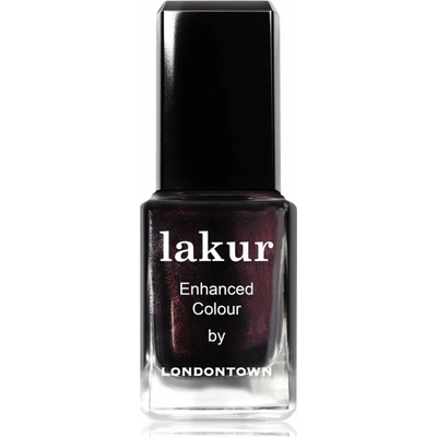 Londontown lakur Spilled Wine lak na nehty vínová s třpytkami 12 ml