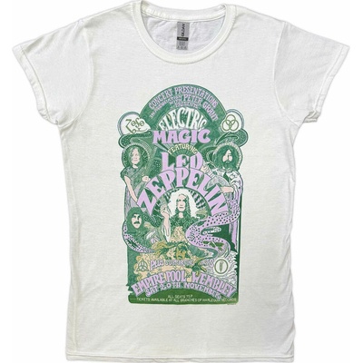 Led Zeppelin tričko Electric Magic Biela