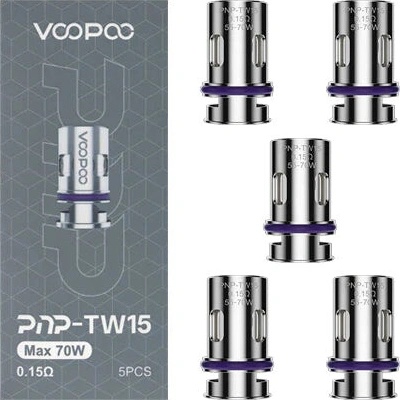 VOOPOO PnP-TW coil 0,15 ohm 5 ks