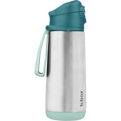 b.box Termoska na nápoj sport tmavo zelená 500 ml