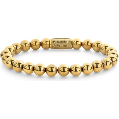 Rebel & Rose RR-80115-G-M náramek Yellowgold Handmade Rocks