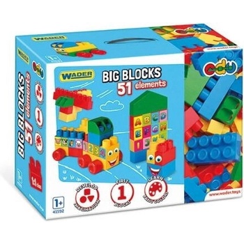 Wader 41592 Veľké bloky 51 ks