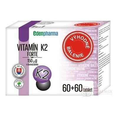 EdenPharma Vitamín K2 Forte 20 ks