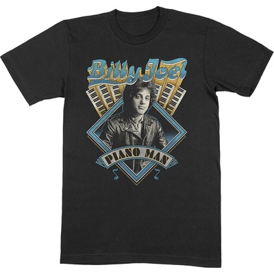 Billy Joel tričko Piano Man čierne