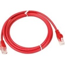 Síťové kabely PremiumCord sp6utp030R Patch UTP RJ45-RJ45 CAT6, 3m, červený