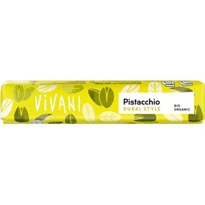 Vivani Bio Tyčinka mliečna čokoláda Creme brulée 40 g