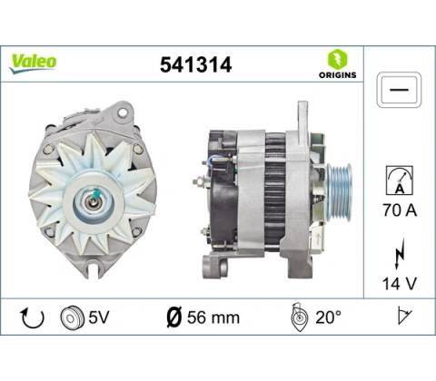 generátor VALEO 541314