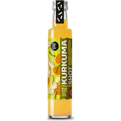 Koldokol BIO kurkumový shot se zázvorem 0,25 l