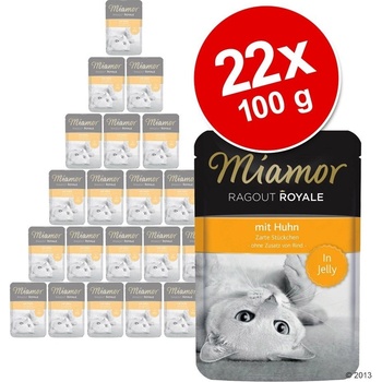 Miamor Ragout Royale jelly telecí 22 x 100 g