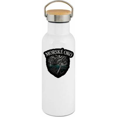 123TRIKO termoska Morské oko, rytý tisk, volná verze 500 ml