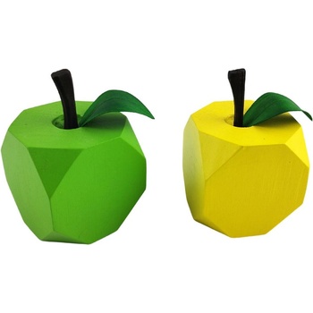 Image 1 of РЪЧНО ИЗРАБОТЕНА ДЕКОРАТИВНА ДЪРВЕНА ЯБЪЛКА