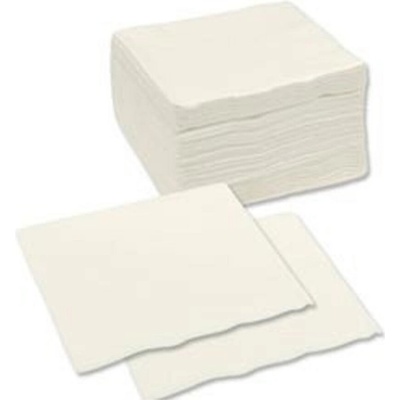 Trend koktejlové ubrousky 2V bílé 400ks 24x24cm