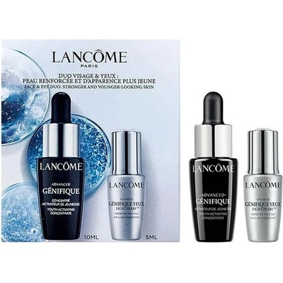 Lancome Lancôme Advanced Génifique Козметичен комплект Размер 10 ml Anti-age Serum + 5ml Серум за очи и мигли