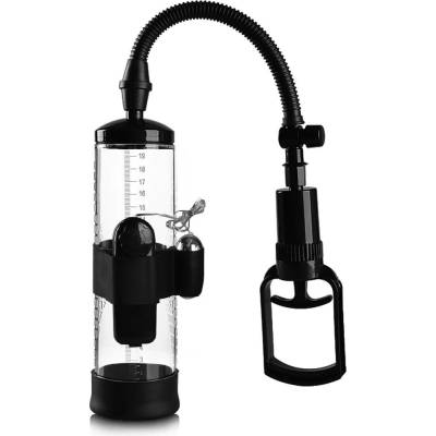 Boss Series Powerpump Max Vibrating Black&Clear