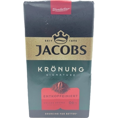 Jacobs Krönung Decaffeinato mletá 0,5 kg