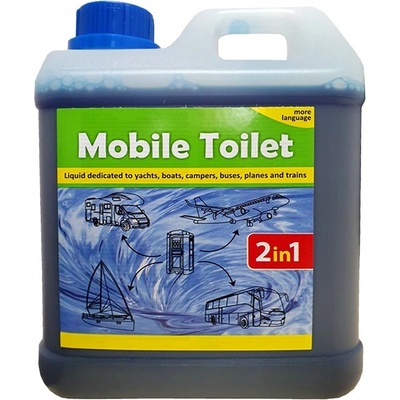 AGACHEM Mobile Toilet 2v1, 2 l