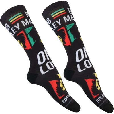 Perri´s socks Чорапи bob marley - one love dye sub - ЧЕРНО - perri´s socks - boc302-001