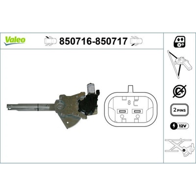 Zvedací zařízení oken VALEO 850717