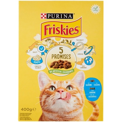 Friskies s lososom a zeleninou 0,4 kg