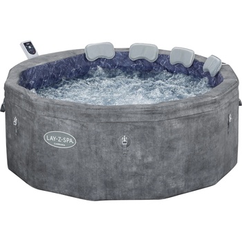 Bestway Energiespar Whirlpool LAY-Z-SPA® Carrara AirJet Ø 170 x 65 cm - 6 души - 1 бр (6001V)