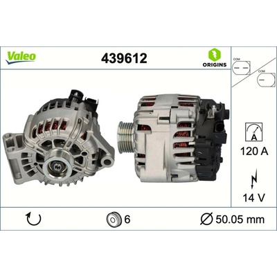 Alternátor VALEO 439612