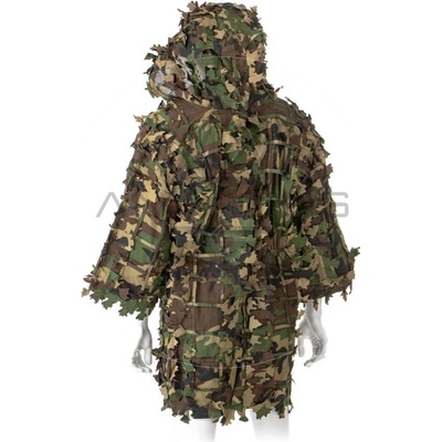 Invader Gear Invader Gear maskovací převlečník Ghillie Base Leaf Woodland – Zboží Dáma