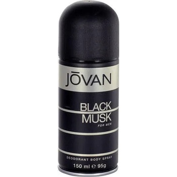 Jovan Black Musk for Men deo spray 150 ml