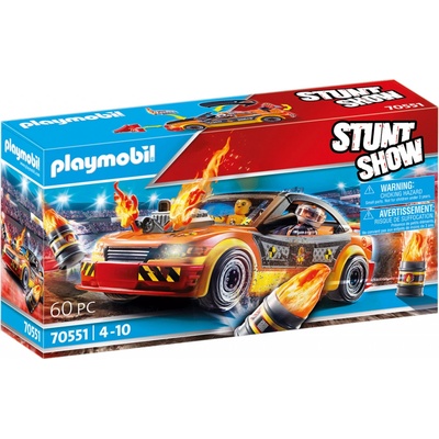 Playmobil 70551 Kaskadérská show Crashcar – Zboží Živě