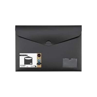 Viquel Aktovka na dokumenty Creativ Gallery, černá A3 skryté zavírání, VIQUEL 564005-05 536534 – Zbozi.Blesk.cz
