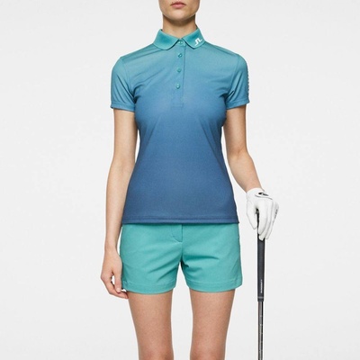 J Lindeberg Dámska polokošeľa Tuva Polo Spectrum Fade Teal