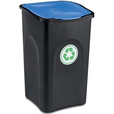 Odpadkový kôš na triedený odpad Ecogreen 50 L - modrý