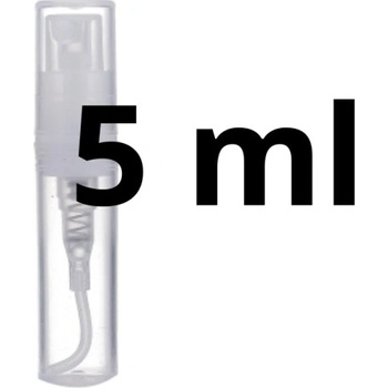 MXM Čirá plastová lahvička s rozprašovačem 5 ml