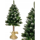 NABBI Christee 7 vianočný stromček na pni 180 cm zelená biela