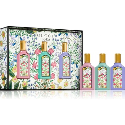 Gucci Дамски луксозен комплект - Gucci Flora Mini Set Gift Set