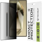 Techsuit Протектор за Samsung Galaxy S24 Ultra - 111D Privacy Full Glue - черен