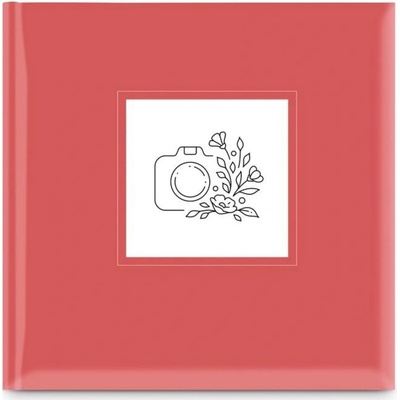 Hama album klasické COLORFUL LINEART 30x30 cm, 80 stran, červená