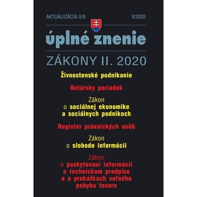 Aktualizácia II/9 2020 –Legalizácia príjmov z trestnej činnosti