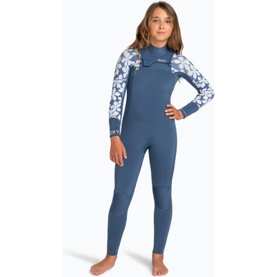 Dětský ROXY 4/3 mm Swell Series Chest Zip GBS Wetsuit wild wind drifter floral