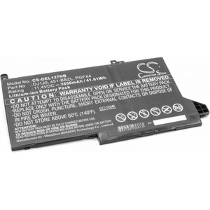 VHBW Батерия за Dell Latitude 7280 / 7290 / 7380 / 7390, 11.4 V, 3650 mAh (BT/DE-E7390-11.4)