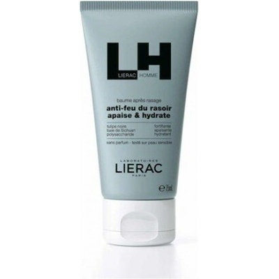 LIERAC Овлажняващ и успокояващ афтършейв балсам, Lierac Homme Apaise + Hydrate After Shave Balm 75ml